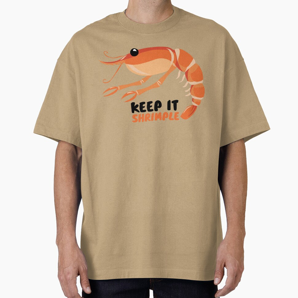 I Love Shrimp Keep It Shrimple by KewaleeTee