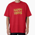 Happy Hippie Words Flower Power Free Spirit Hippie Vibes 4 of 4 by Beachy