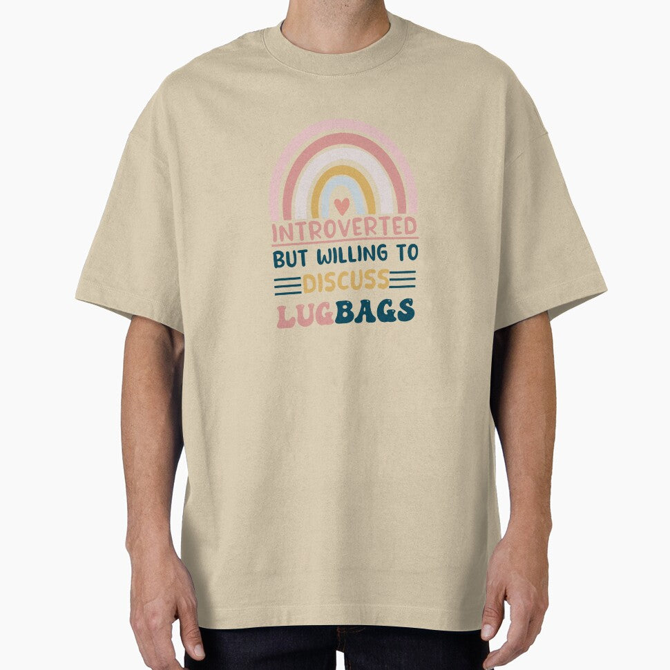 introverted but willing to discuss lugbags by POPLIN ⭐ ⭐ ⭐ ⭐ ⭐