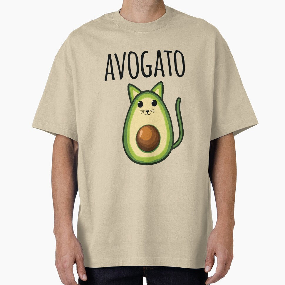 Avogato Women Funny Avocado Cat Vegetarian Vegan by mejeoshop