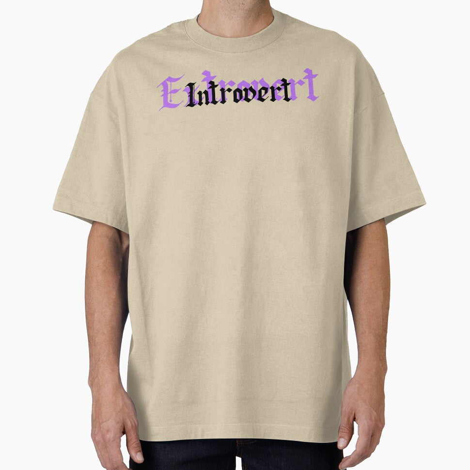 Cosmic Introvert T-Shirt - Unisex Heavy Cotton Tee, Introvert Theme, Funny Tee, Casual Wear, Birthday Present - introvert t shirts by UsandCoDesigns
