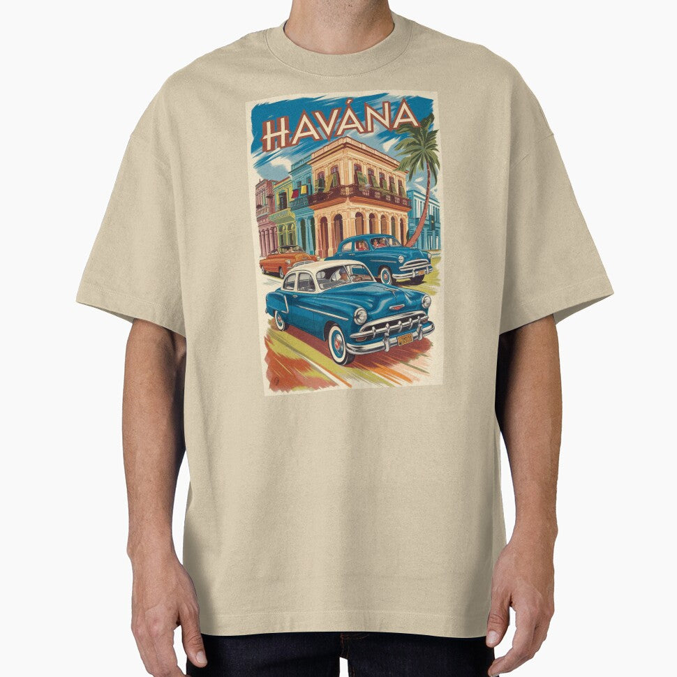 Havana Vintage Travel Poster by TravelerRat