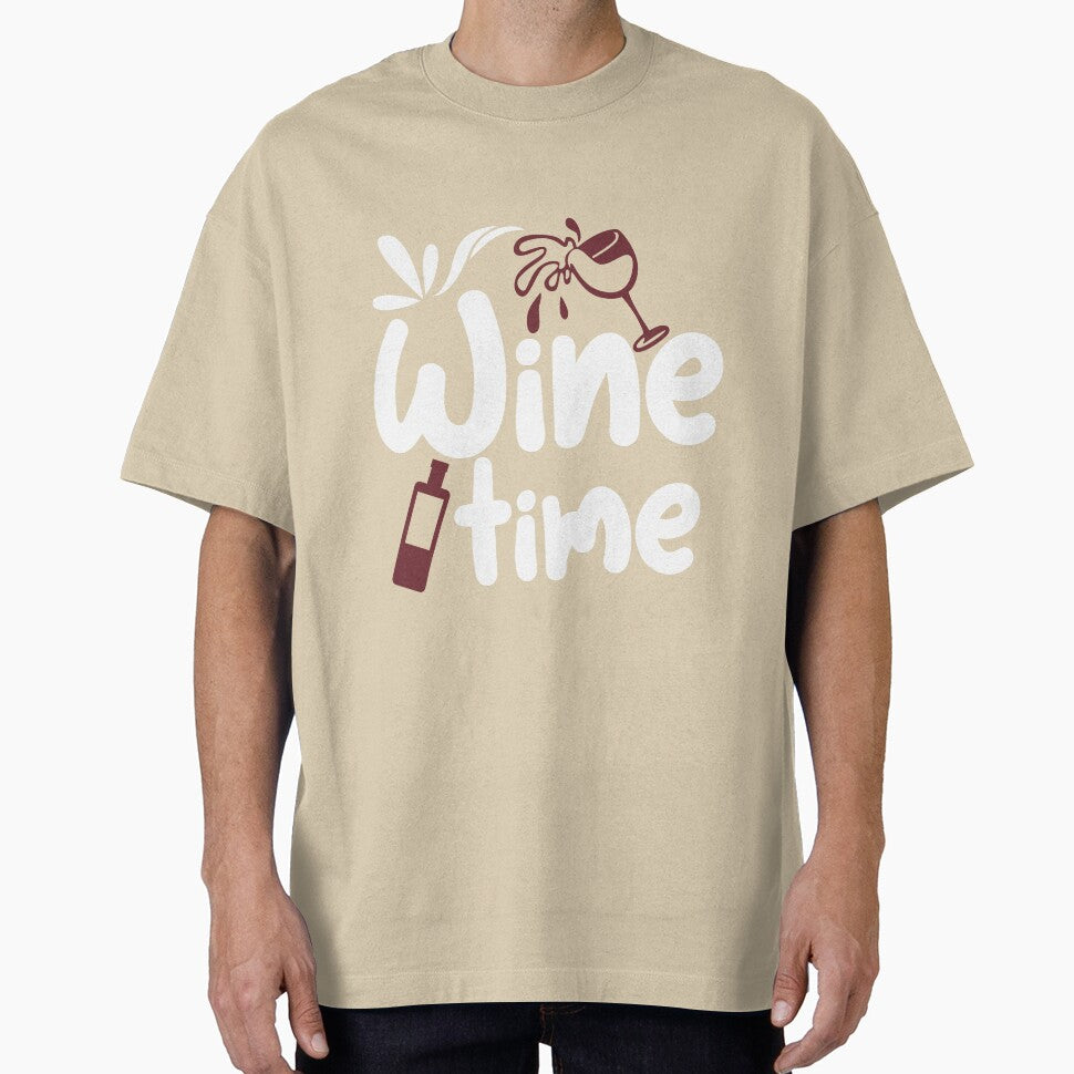 It's Wine Time somewhere, for wine lovers, happy hour by Schuva