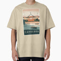 Canberra Vintage Travel Poster by TravelerRat