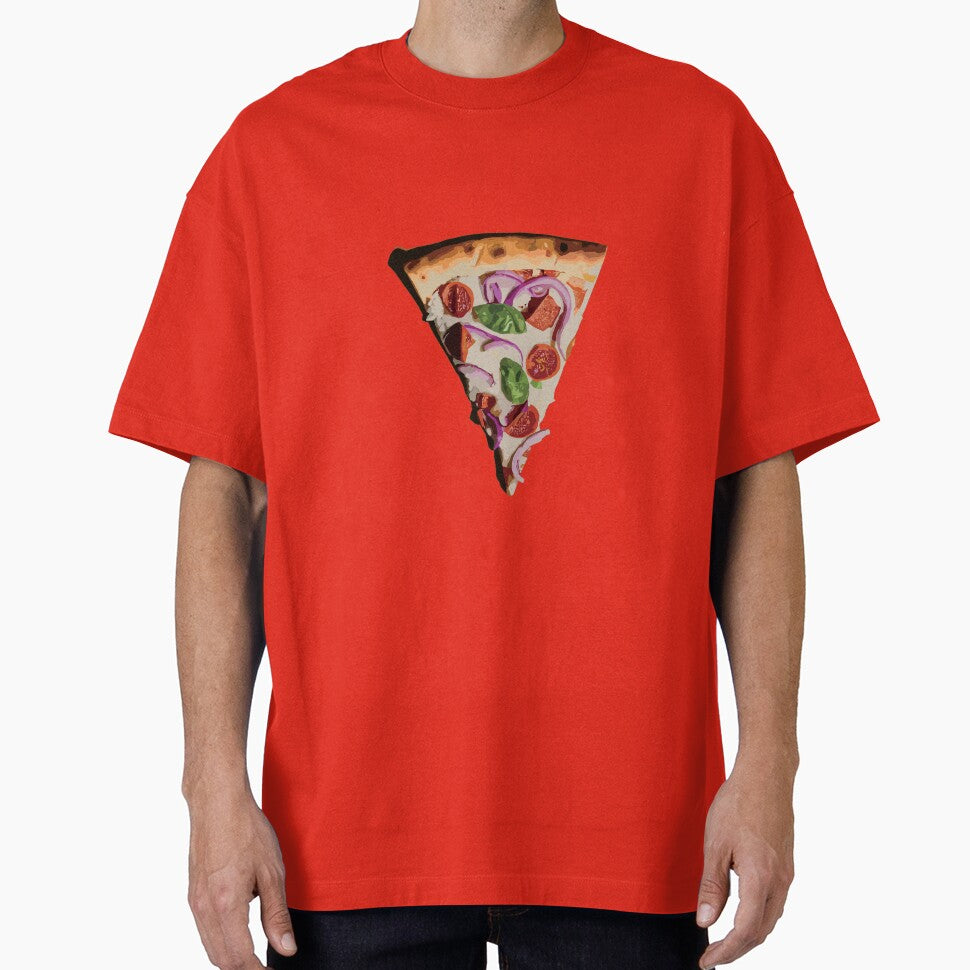 Cute triangle of pizza by TruckerPLShop