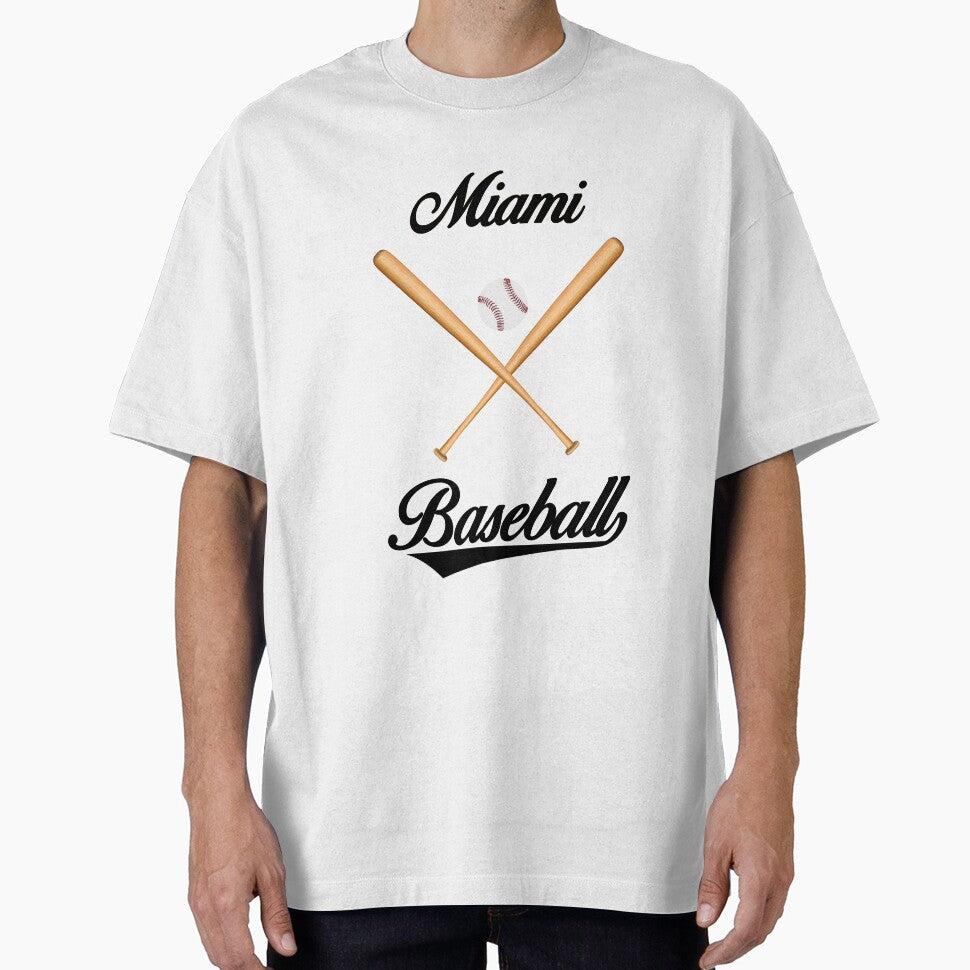 Miami Baseball T-Shirt for Men and Women by AllStarMerch