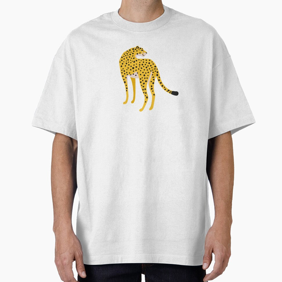 The Stare: Golden Leopard Edition | African Cheetah | Tropical Pop Art by karanwashere
