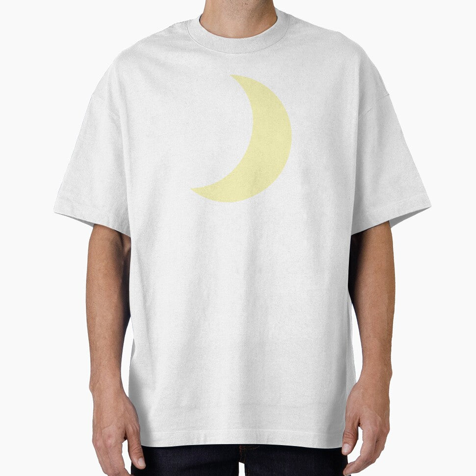Simple Yellow Half Moon by Susssanne