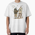 PAINTER | Minimalist Skeleton Streetwear Art by DEADLINE.