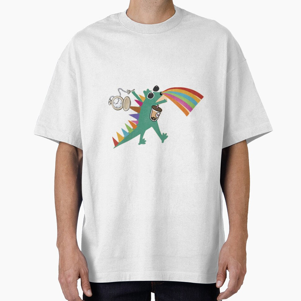 Stylish dragon sticker by KRVC Studio