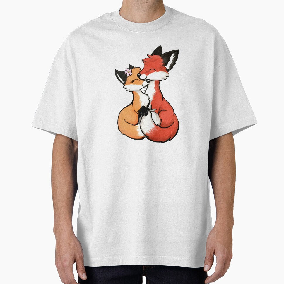Fox Couple by Dragons and Beasties