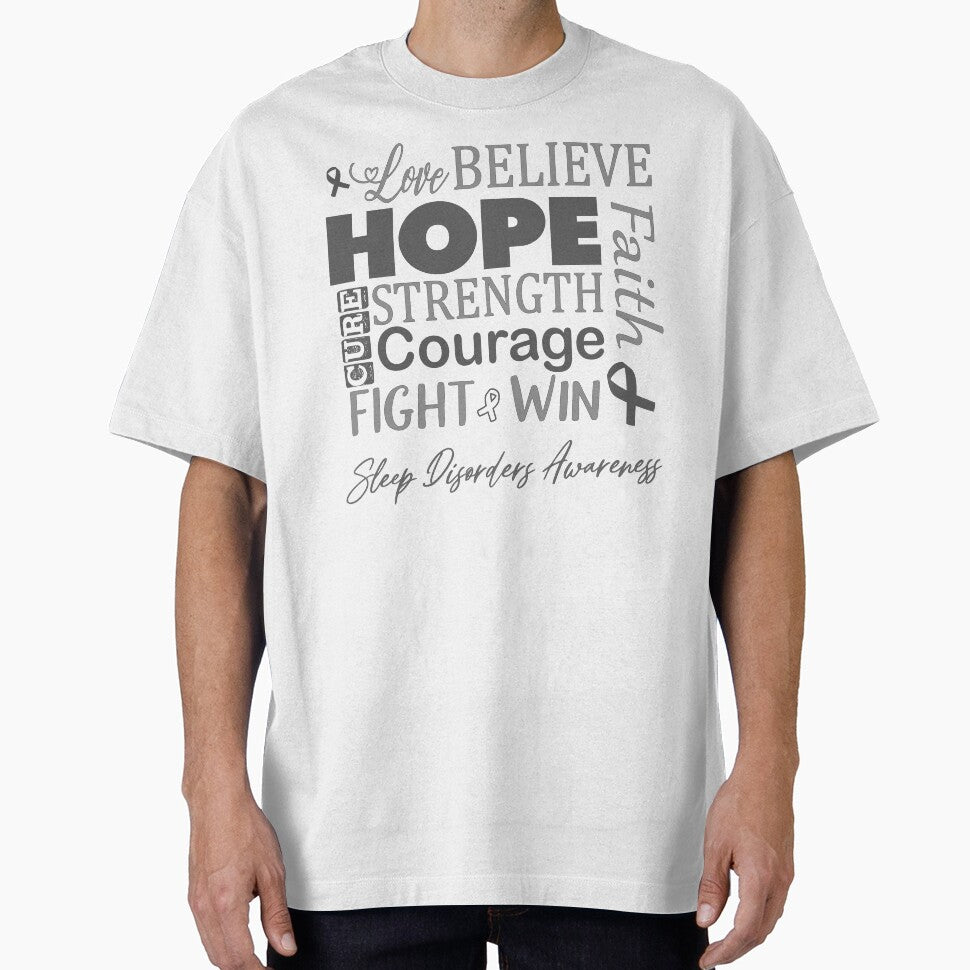 Love Believe Hope Sleep Disorders Awareness by largellie