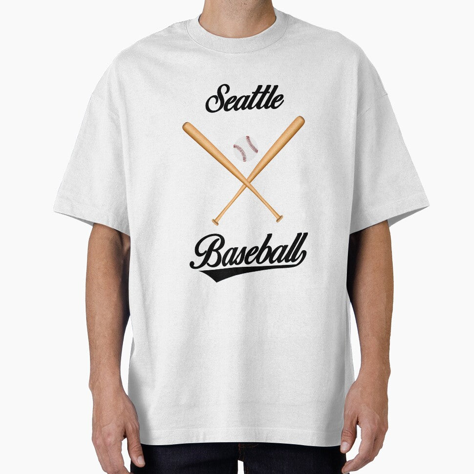 Seattle Baseball T-Shirt for Men and Women by AllStarMerch