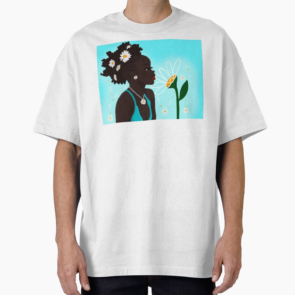 Flower Melanin Cartoon by Gabrielle Lawrence