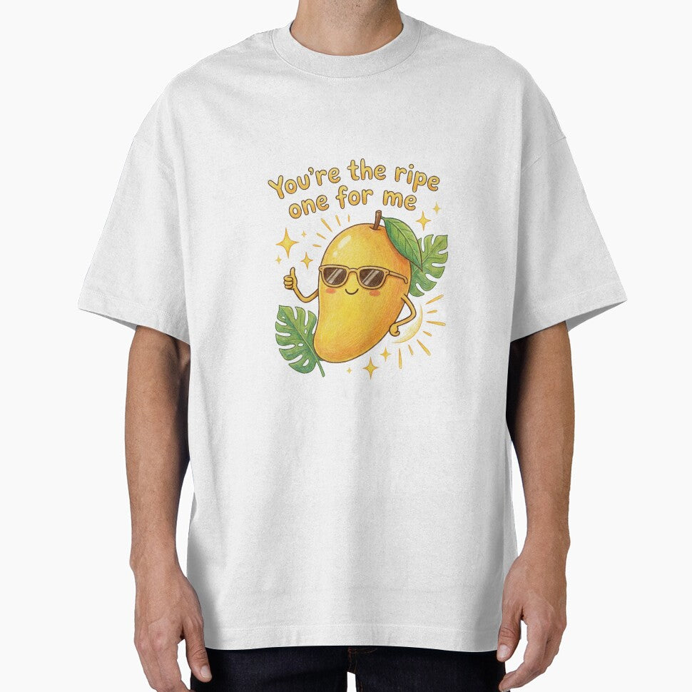 You're The Ripe One For Me - Cute Mango Fruit Pun by MagicalThreads