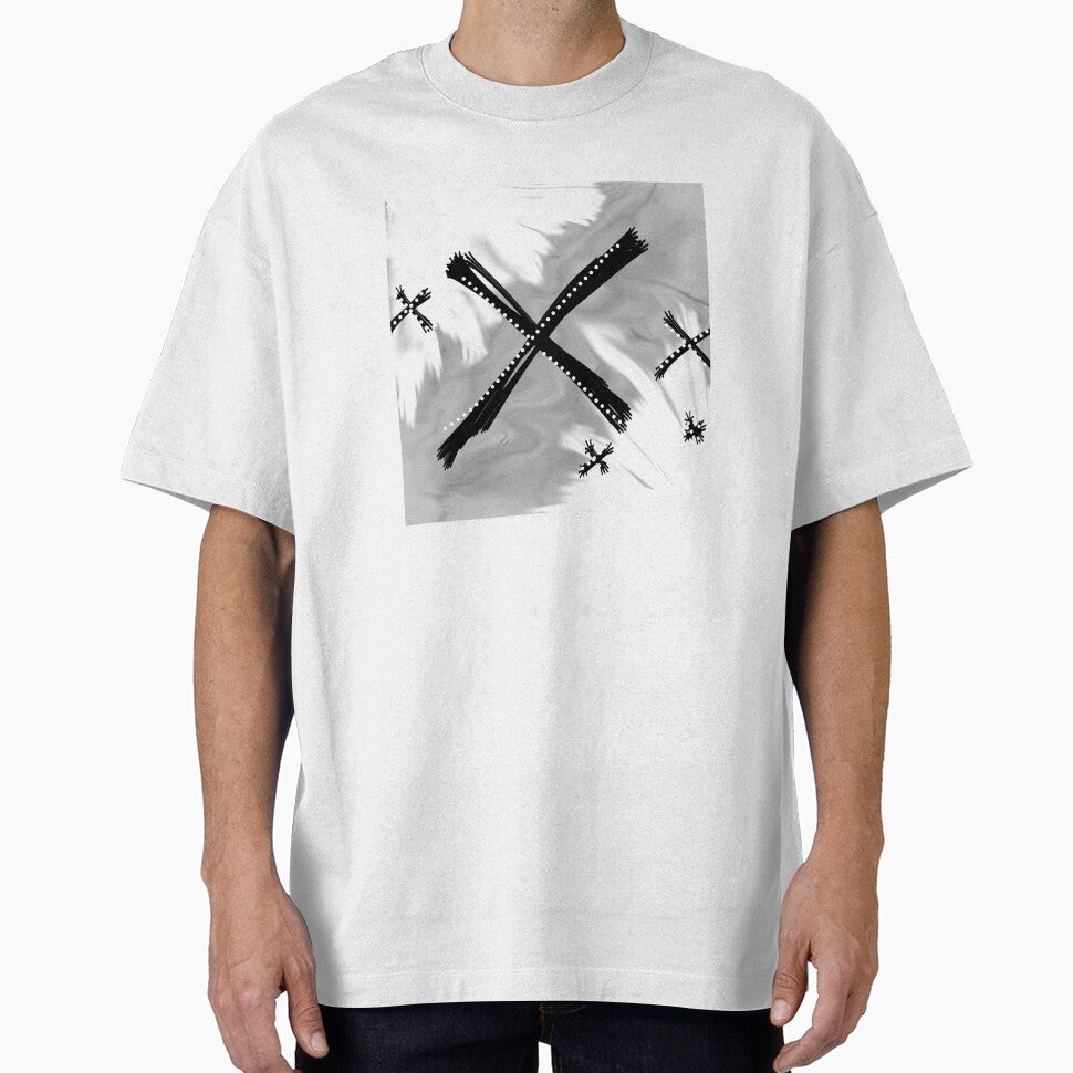Minimal Grunge x Design Abstract Line Art- Inverted by Systems.tl