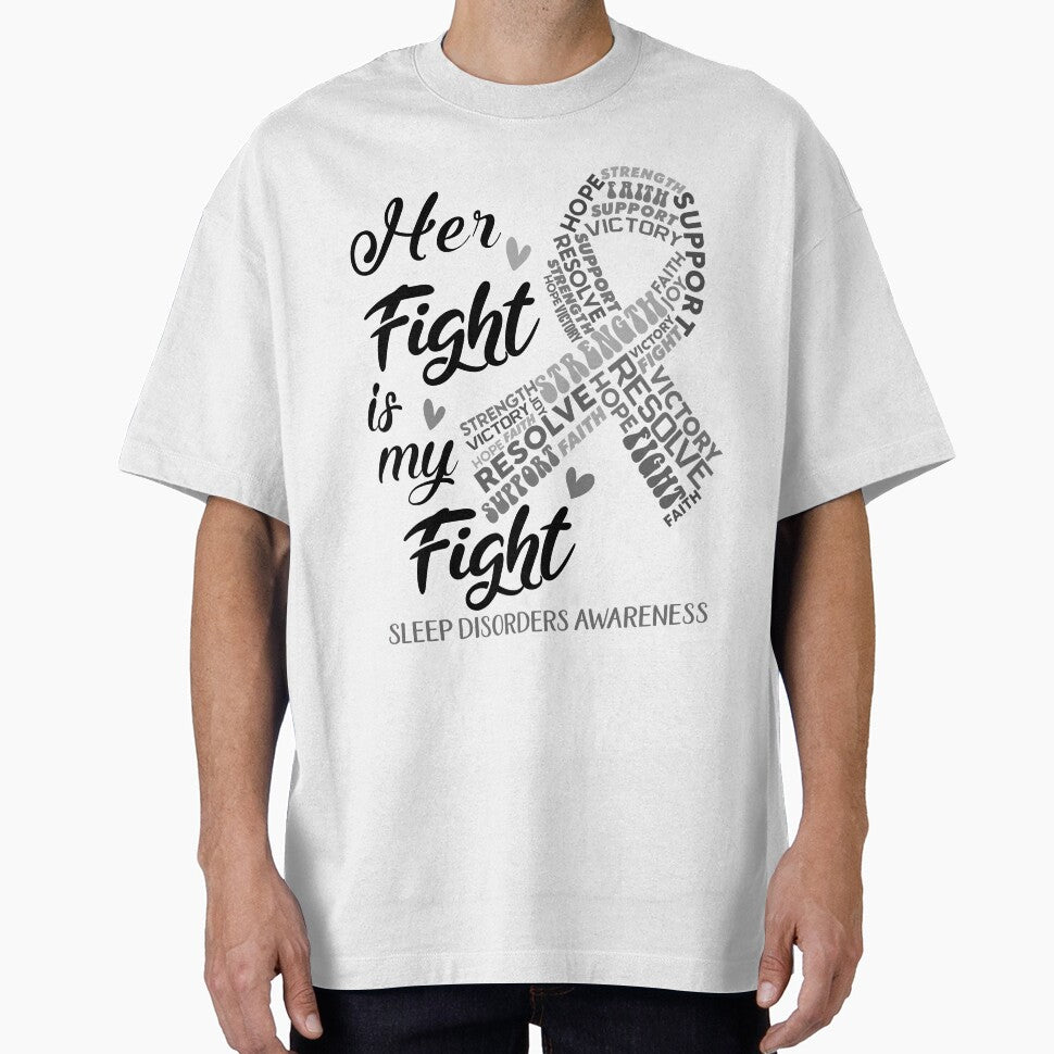 Sleep Disorders Warrior, Her Fight is my Fight Sleep Disorders Awareness by Greggwillard