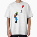 Sad Zombie with Balloon by AngelRobot