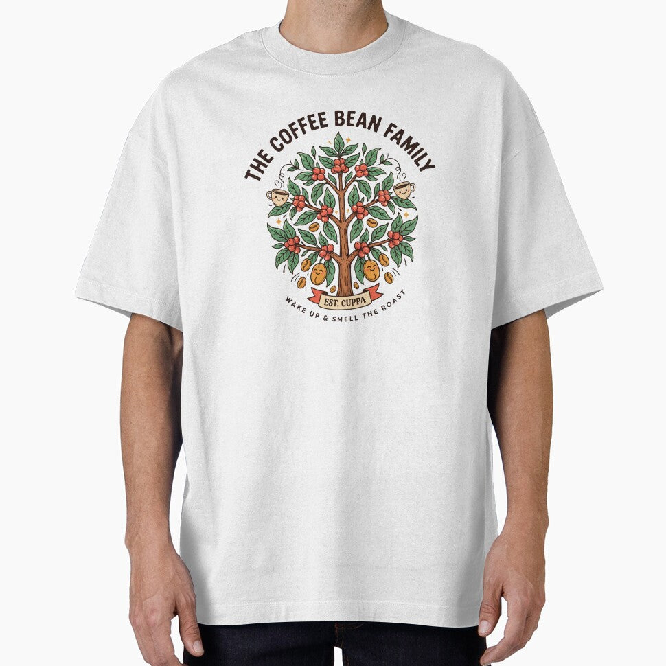 The Coffee Bean Family Funny Coffee Plant Design – Cute Coffee Tree & Coffee Lover by ArcticFoxStudio
