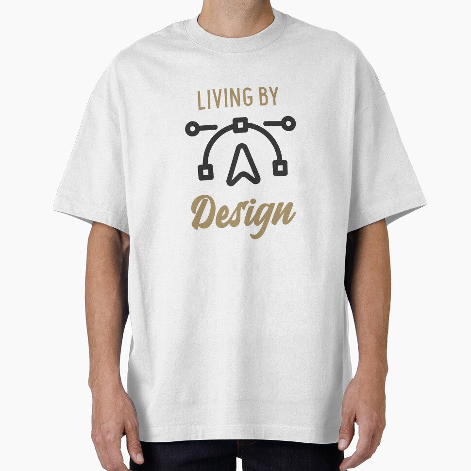Living by Design Tee by MarsRoDesignCo