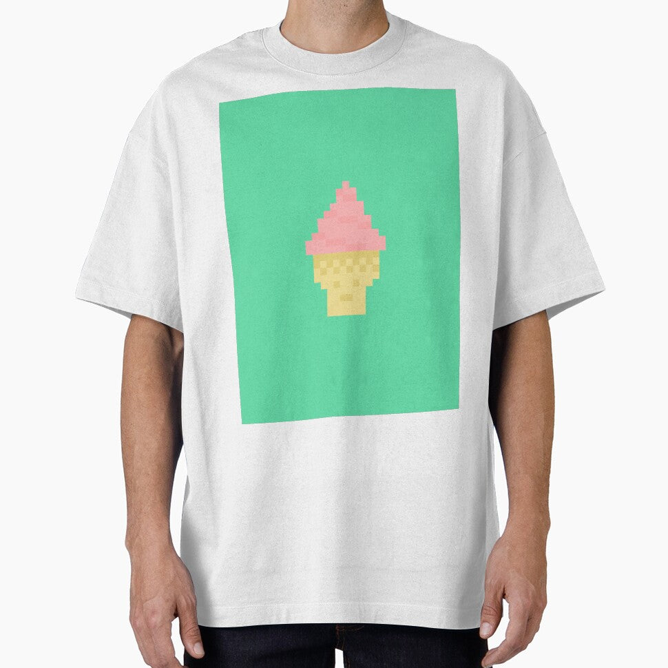Cute Pixelios Ice cream - Strawberry by BlusparkStudio