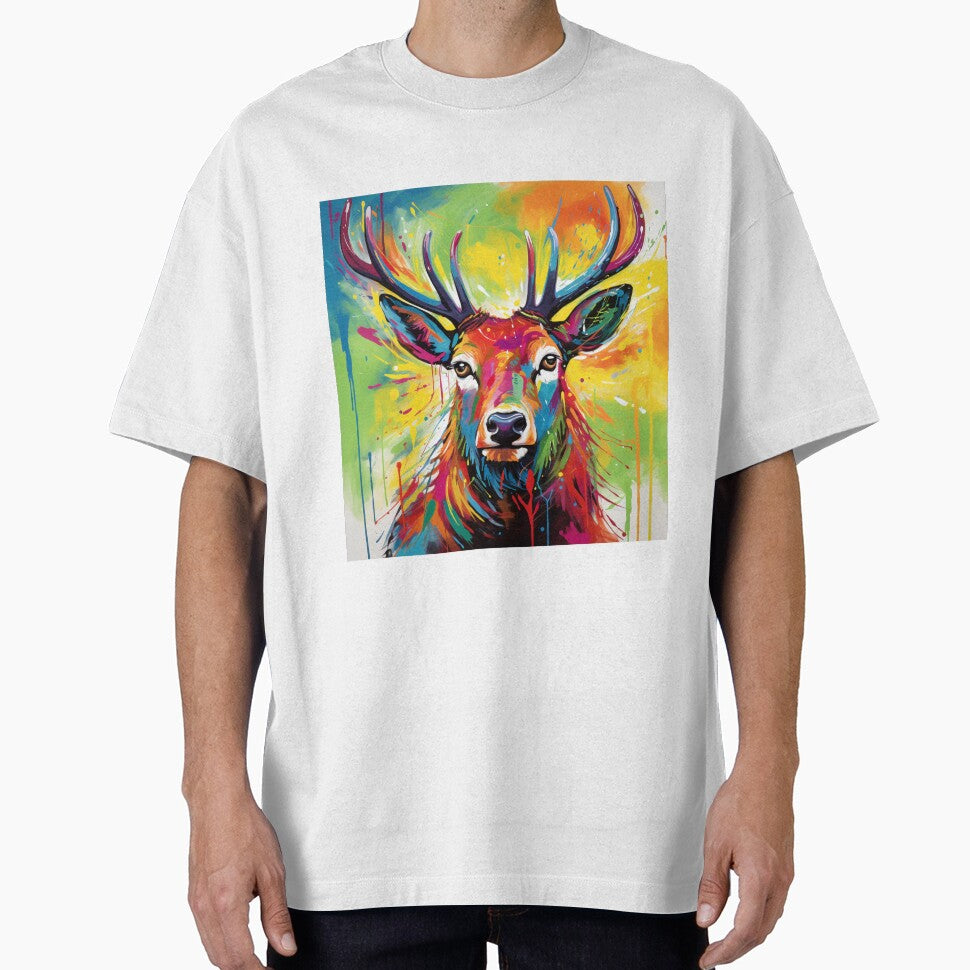 Stag Pop Art 3 by AstroRisq