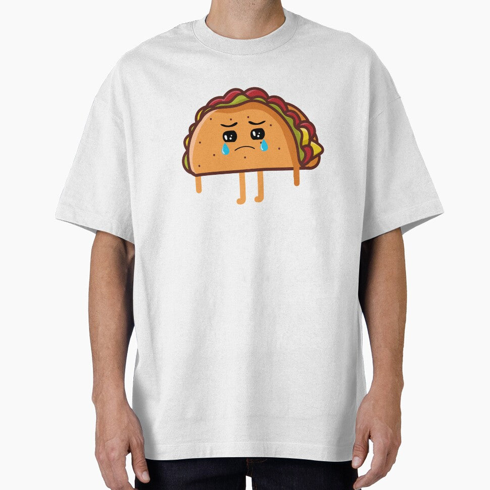 Kawaii sad taco by laatabiShirt