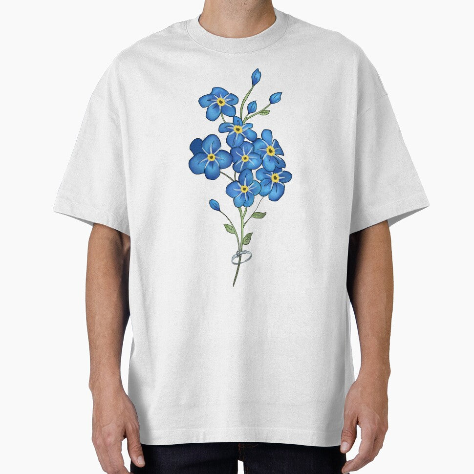 Doodle Blue Flower by ValdoArt