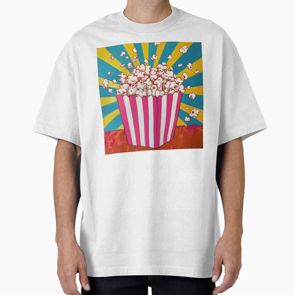 Movie Popcorn Pop Art 3 by AstroRisq