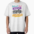 Introvert Girl Does Not Reply Immediately by PamLeeDesign