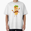 Funny Taco Character With Mustache by RanoStore