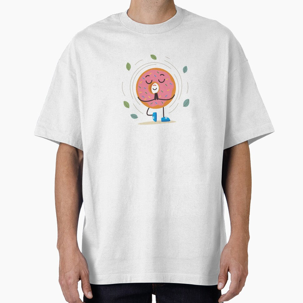 Pink Frosted Yoga Donut by BetweenForms
