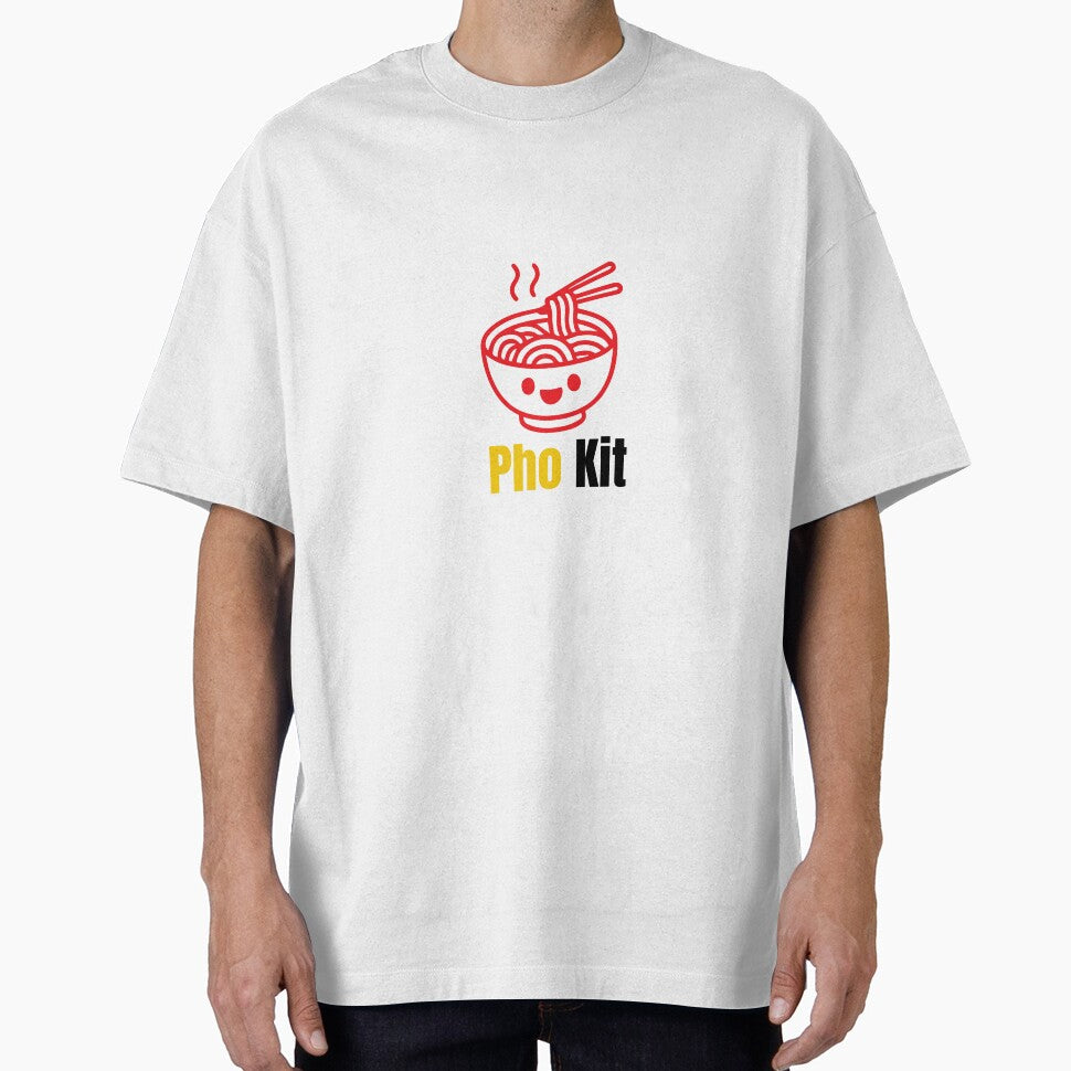 Cute Pho Noodle Bowl Kawaii Vietnamese Soup Design by luckyhue
