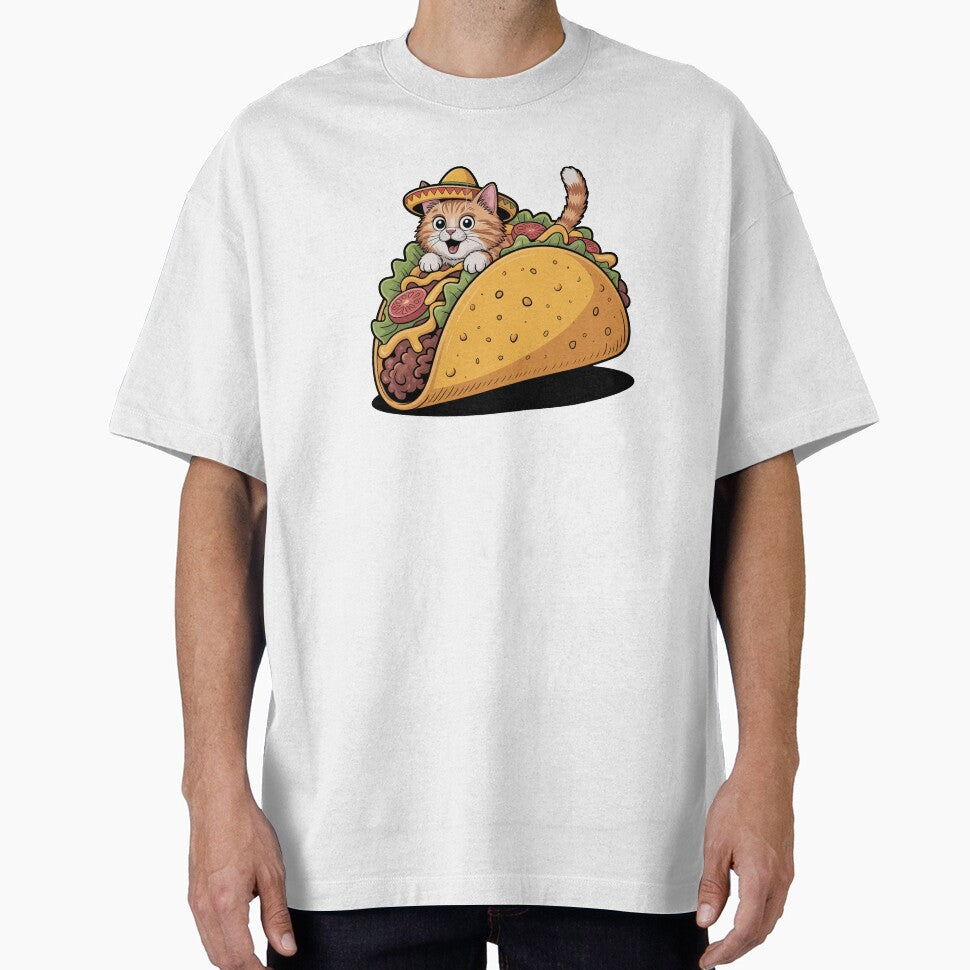 Taco Cat Funny Food Design by MonkiFlipp
