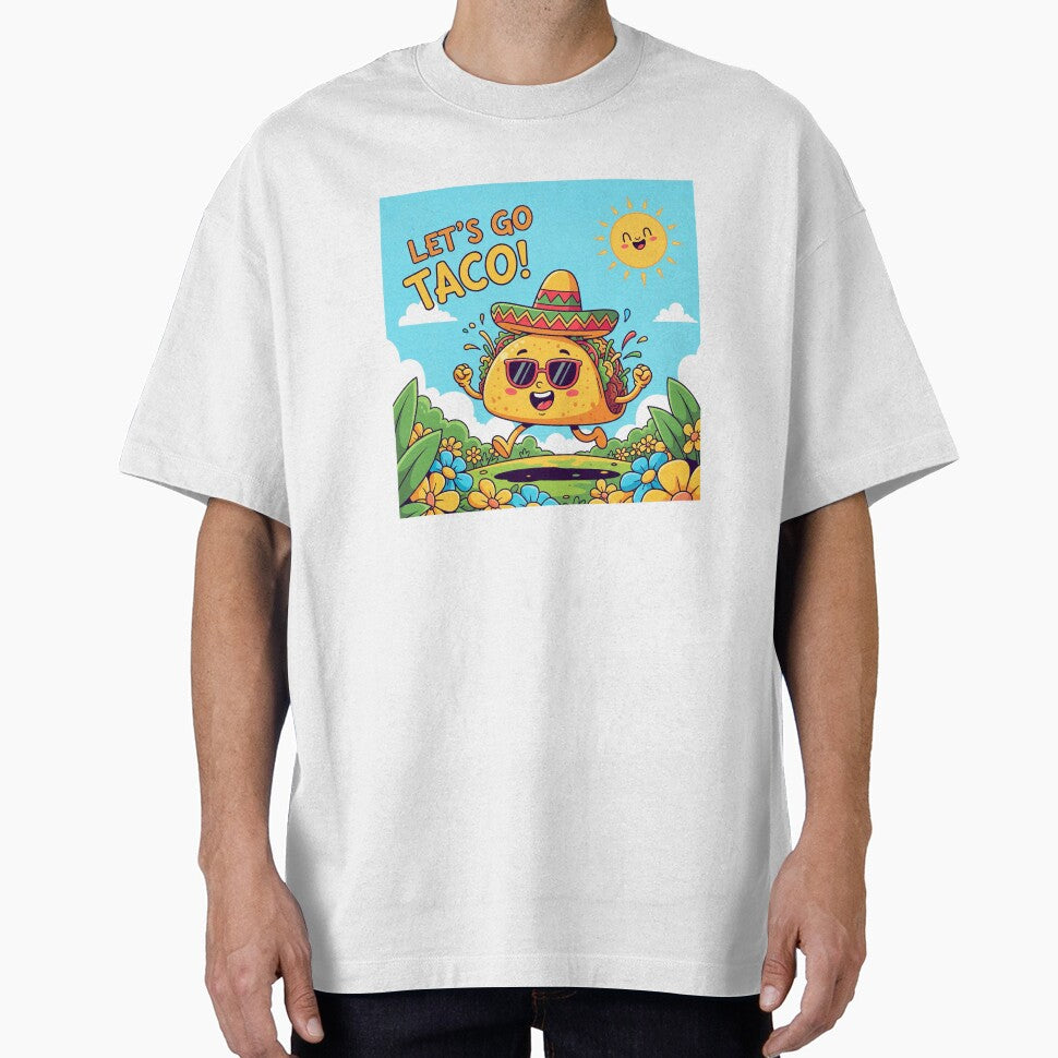 Let’s Go Taco – Kawaii Taco Design for Food Lovers by j-2k