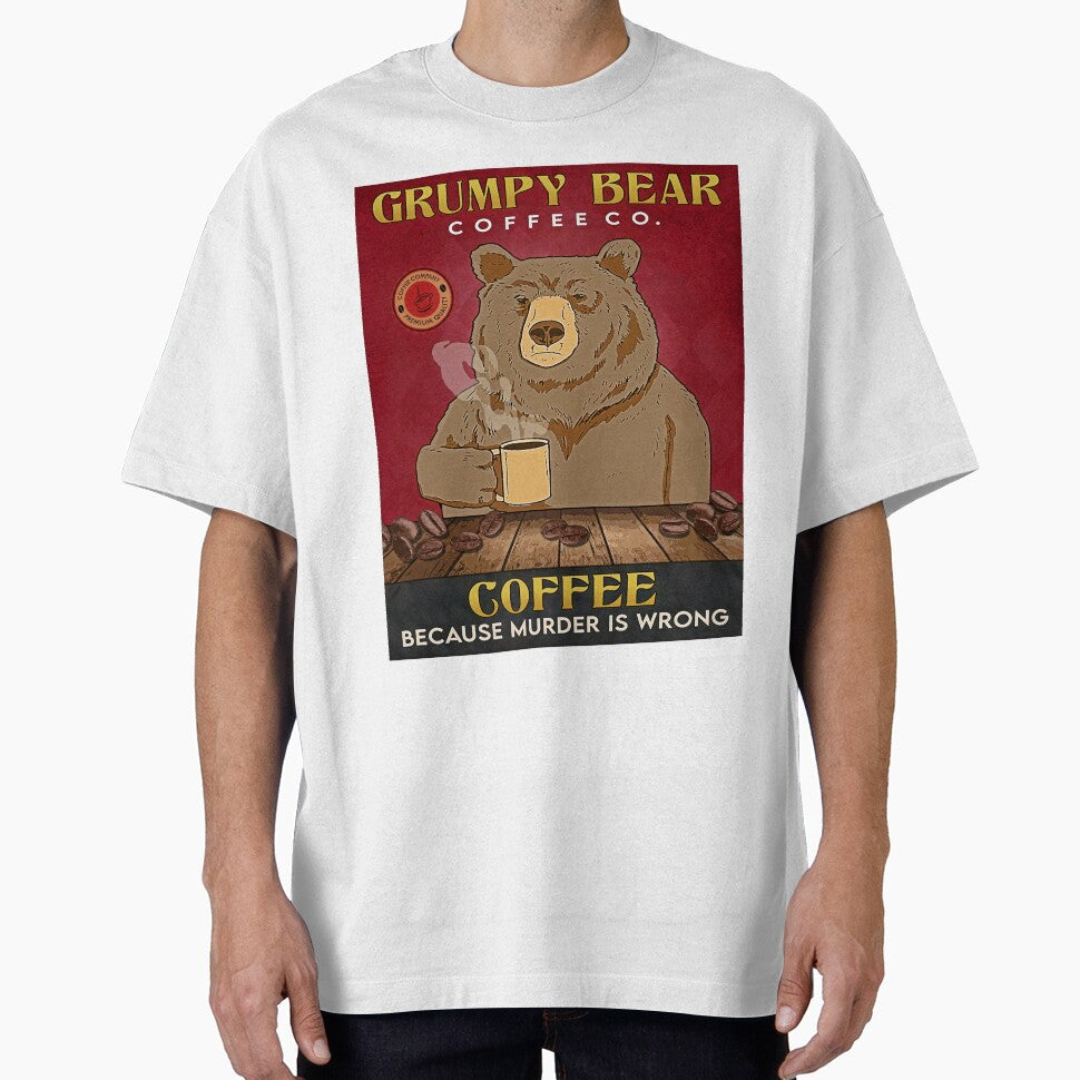 Bear Coffee Grumpy Bear Coffee by JakeGoodwin