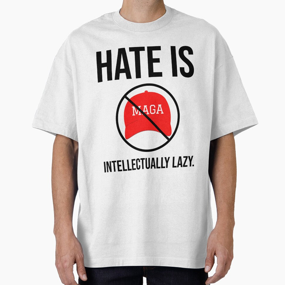 Hate is intellectually lazy. by Rachel the Artist