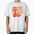 howdy y2k boot emoji classic tshirt by anandsiva2703
