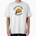 Taco Is The Answer Funny Taco Sticker by octozap