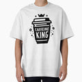 Caffeine King Takeaway Coffee Cup Design by Lulunza
