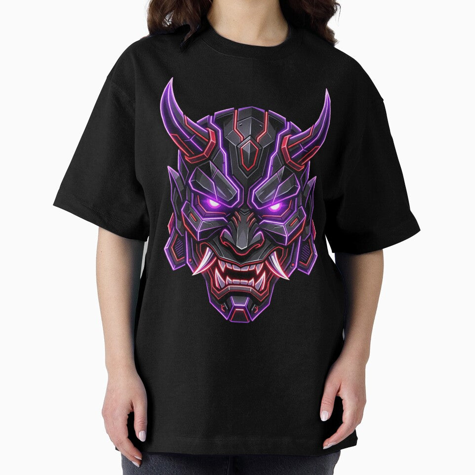 Cyber Oni Mask (Streetwear Style) by Stickersdevelop
