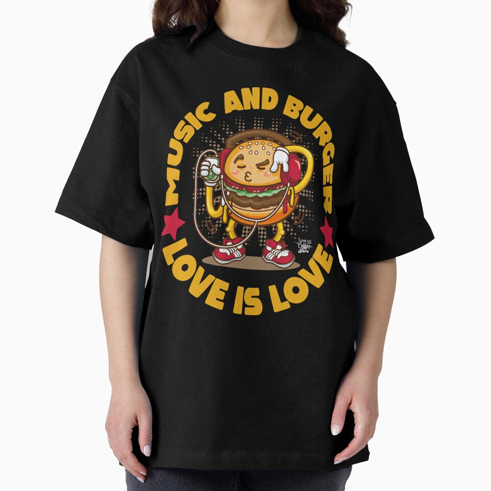 love is love. music and hamburgers by fanslovers