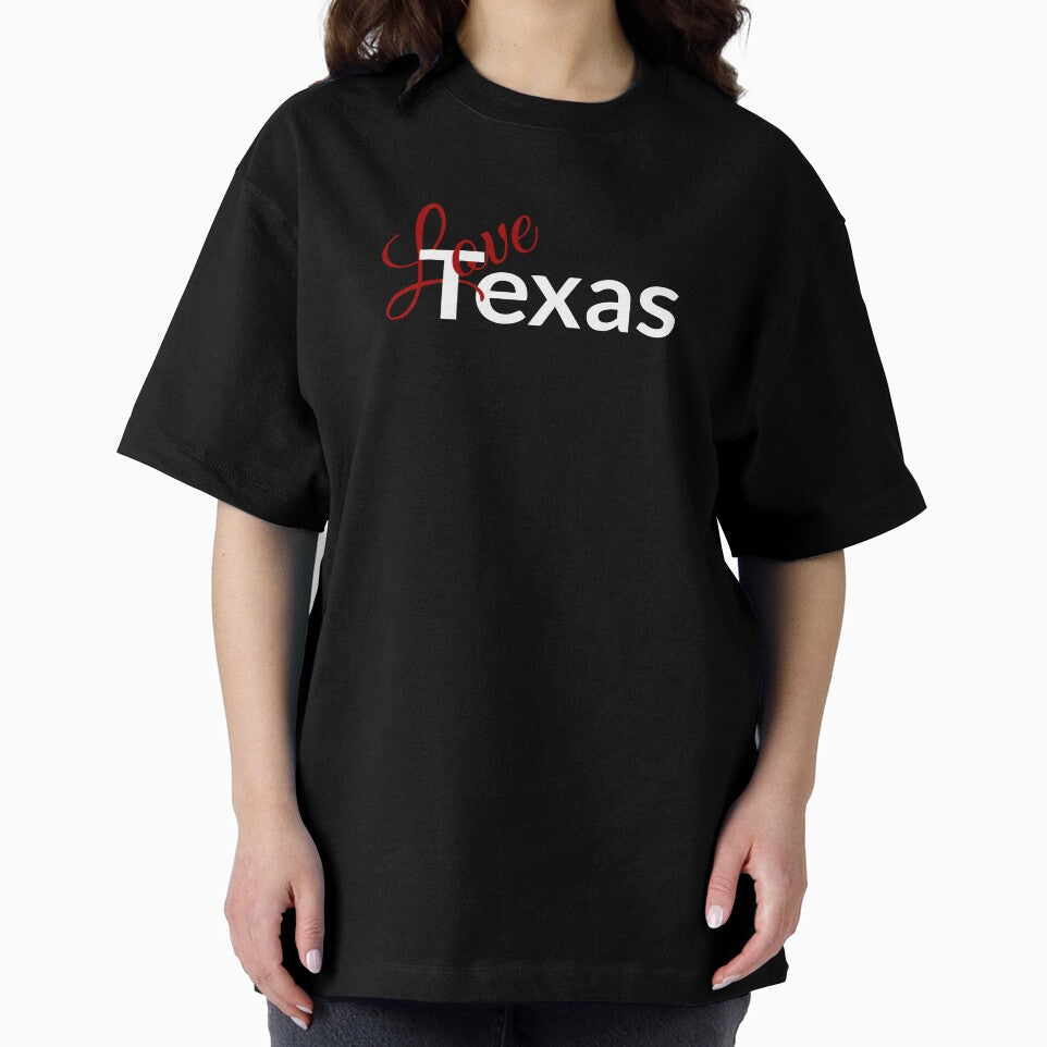 Love Texas, Love TX by Lazy Dad Creations