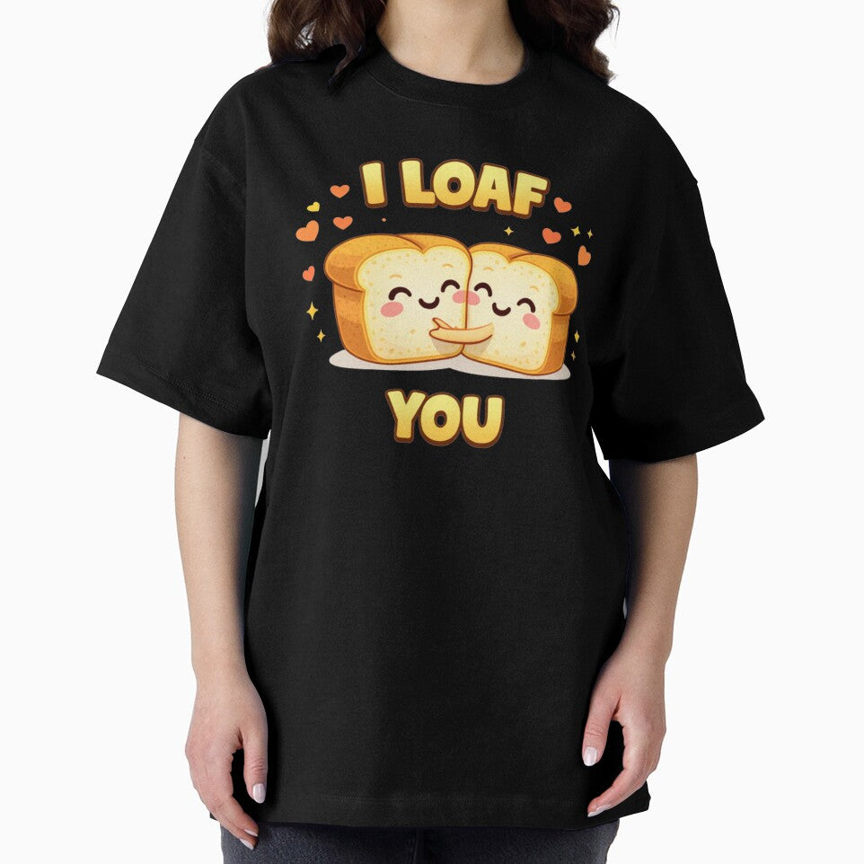 I Loaf You Cute Bread Pun by Papier Atelier Art