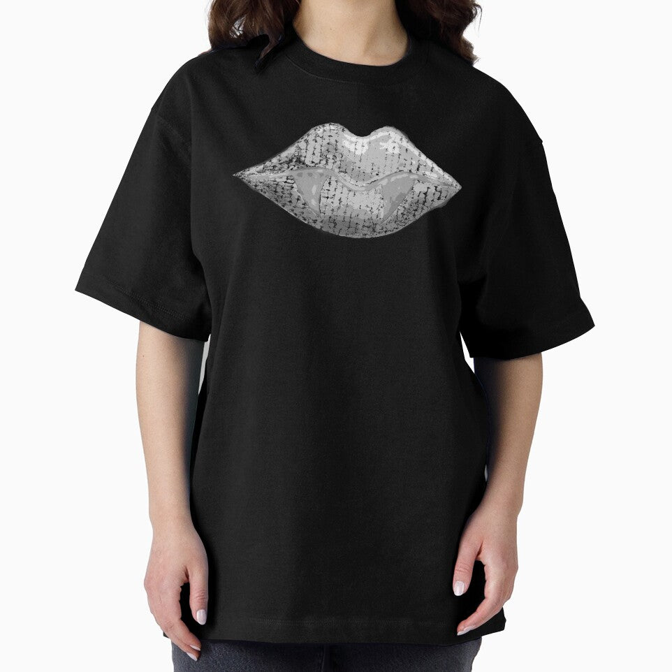 Vampire Lips With Protruding Vangs by Soaked-N-Bleach
