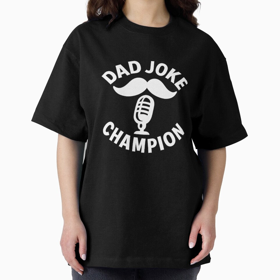 Dad Joke Champion White Ink by ThoughtsInTheOpen