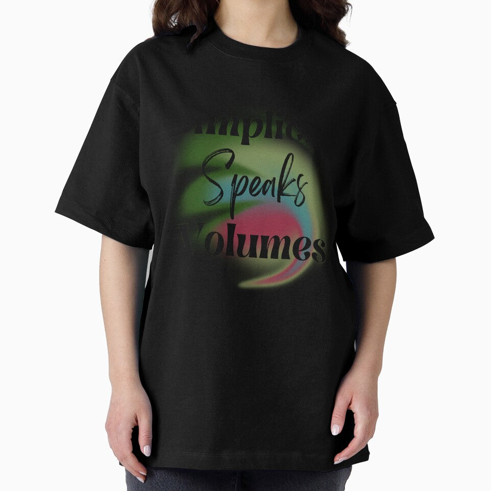 Simplicity Speaks Volumes Design by JAMTEESHOP