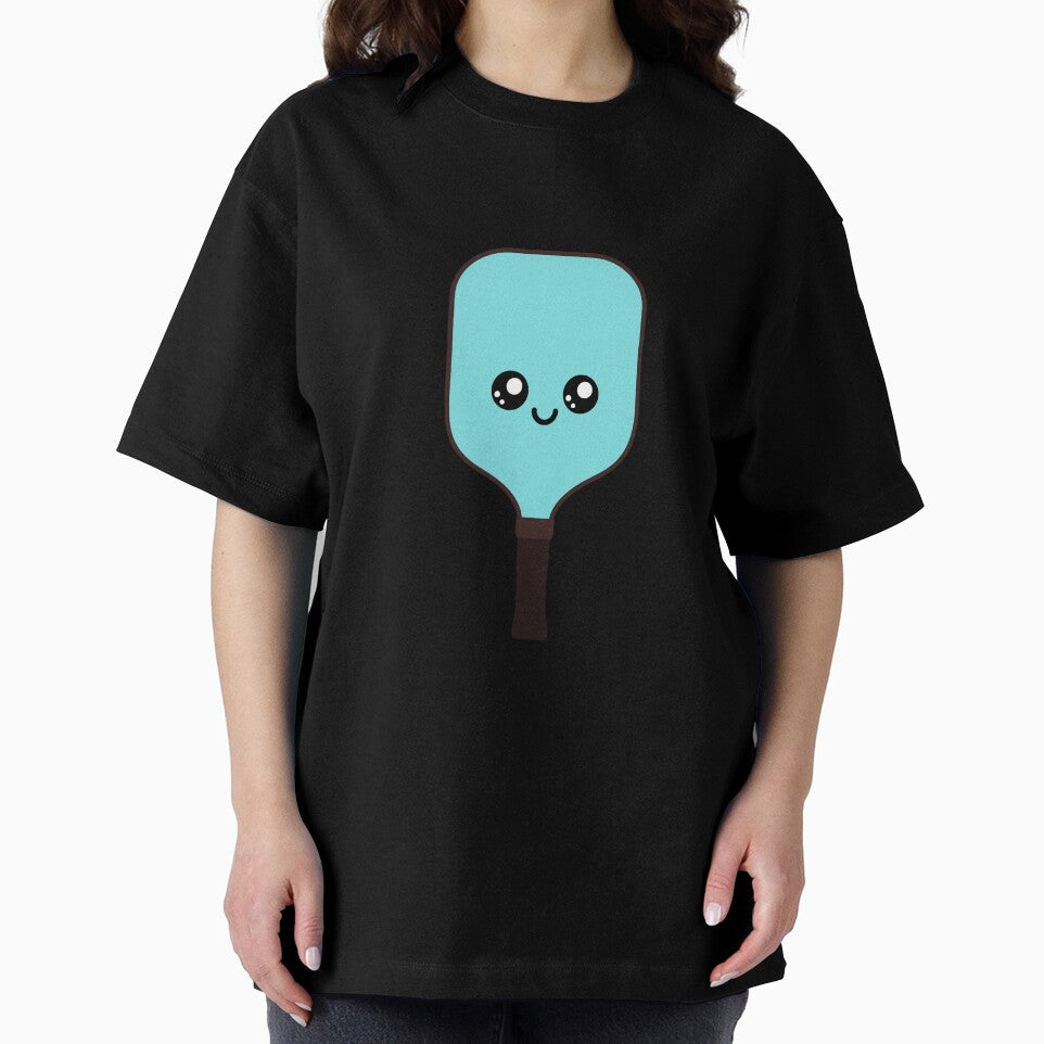 Blue Kawaii Pickleball Paddle by Neeshki