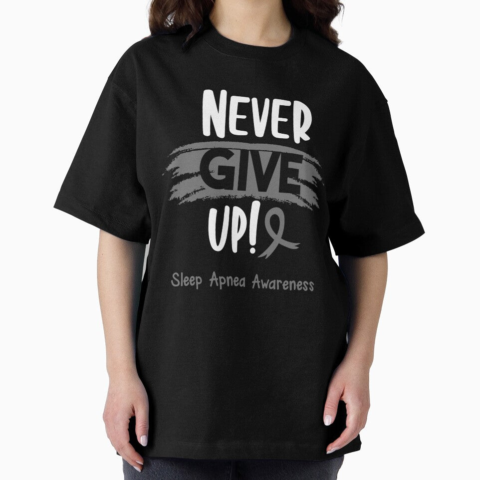Sleep Apnea Warrior - Sleep Apnea Awareness - Never Give Up! by Robbsyn