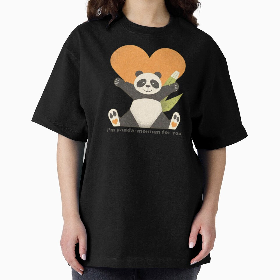 I’m Panda-monium For You - Cute Pun | TeeHee Puns Funny Design by TeeHee Puns